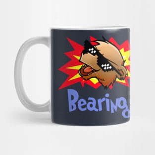 Bearing thug life glasses Mug